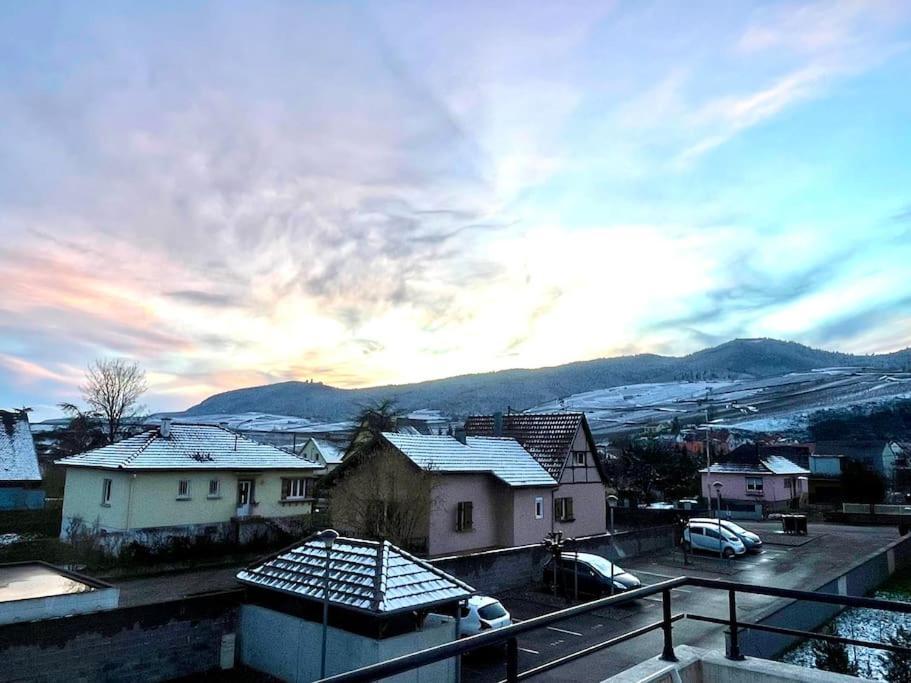 A2 Pas De Colmar Terrasse,Parking Lägenhet Wintzenheim Exteriör bild